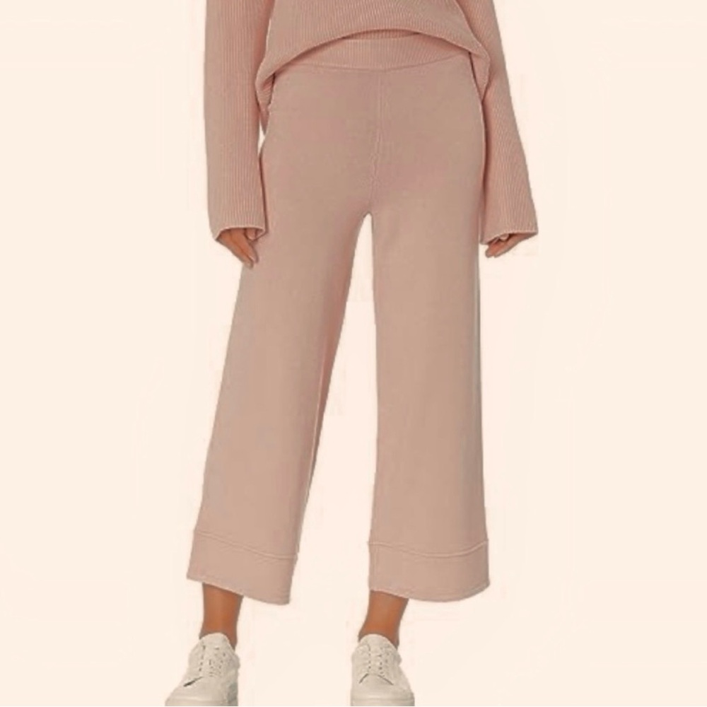 The Drop- Women's Bernadette Pull-On
Loose-Fit Cropped Sweater Pant